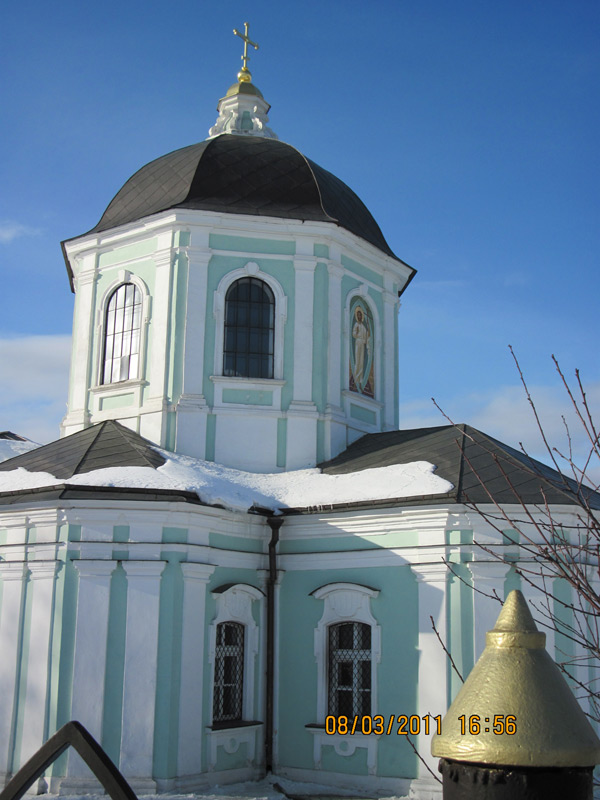На фото Церковь в Царицыно